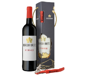 מארז יין דרך ארץ קברנה סוביניון עם פותחן יין